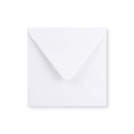 Enveloppe blanche - Rabat Pointu 170x170 mm