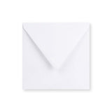 Enveloppe blanche - Rabat Pointu 175x175 mm