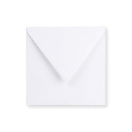 Enveloppe blanche - Rabat Pointu 175x175 mm