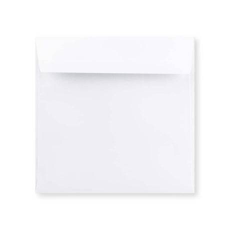Enveloppe blanche - Rabat Droit 185x185 mm