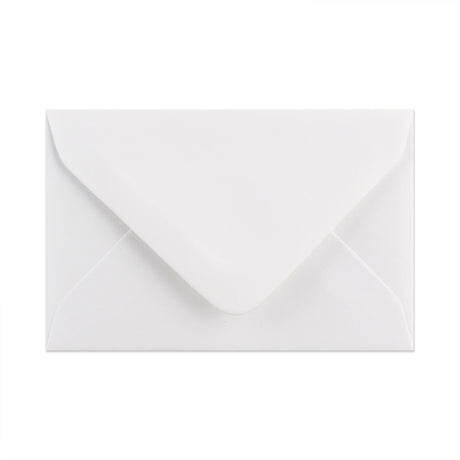 Enveloppe blanche - Rabat Pointu 62x94 mm