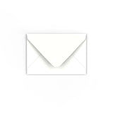 Enveloppe blanche - Rabat Pointu 65x94 mm