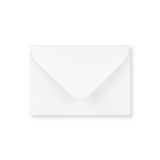 Enveloppe blanche - Rabat Pointu 70x100 mm
