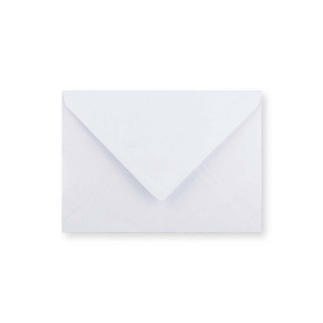 Enveloppe blanche - Rabat Pointu 162x229 mm (C5) 90gr