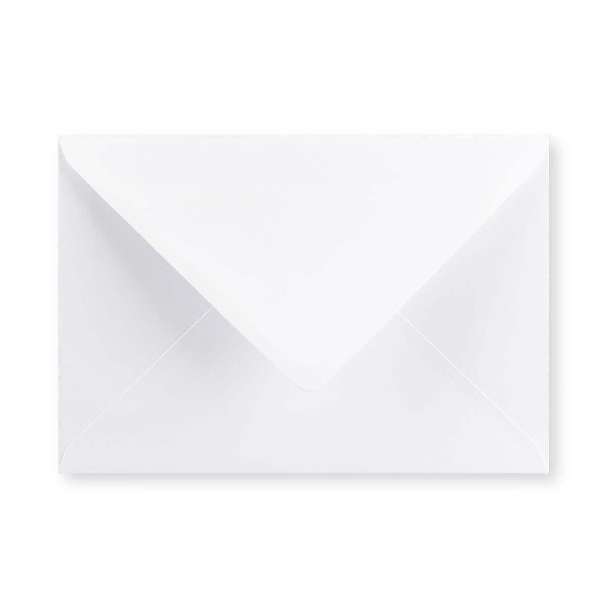 Enveloppe blanche - Rabat Pointu 162x229 mm (C5)
