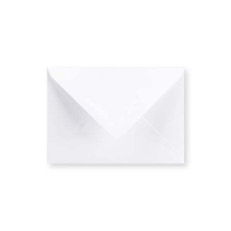 Enveloppe blanche - Rabat Pointu 114x162 mm (C6)