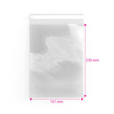 Sacs en cellophane non doublés (OPP)