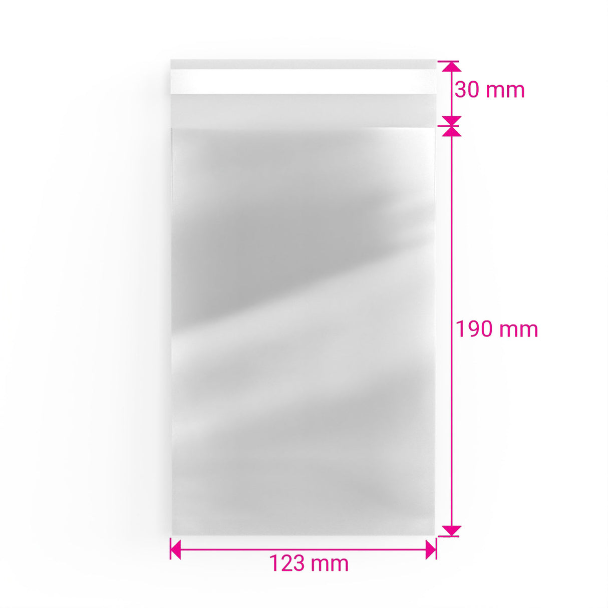 Sacs en cellophane non doublés (OPP)