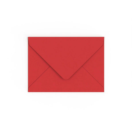 Enveloppe rouge cerise 133x184 mm