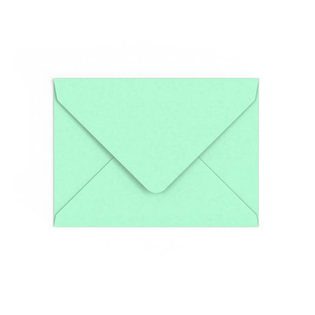 Enveloppe vert jade 133x184 mm