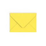 Enveloppe jaune tournesol 133x184 mm