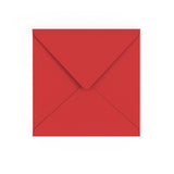 Enveloppe rouge cerise 155x155 mm
