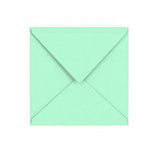 Enveloppe vert jade 155x155 mm