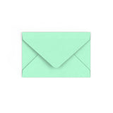 Enveloppe vert jade 62x94 mm
