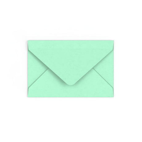 Enveloppe vert jade 62x94 mm