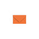 Enveloppe orange feu 62x94 mm
