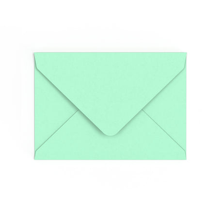Enveloppe vert jade 114x162 mm (C6)