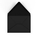 Enveloppe noire 82x113 mm (C7)