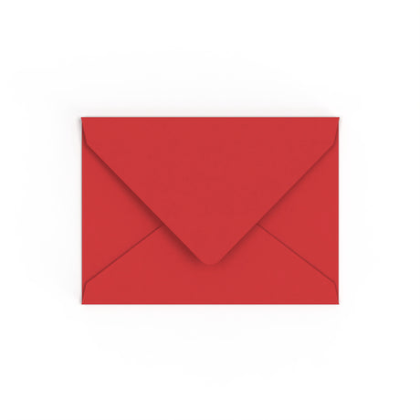 Enveloppe rouge cerise 82x113 mm (C7)