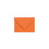 Enveloppe orange feu 82x113 mm (C7)