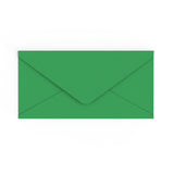 Enveloppe vert foncé 110x220 mm (DL)