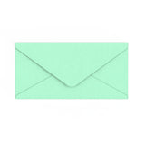 Enveloppe vert jade 110x220 mm (DL)