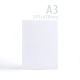 Carte Blanche A3 300 g/m² lot de 50 pièces