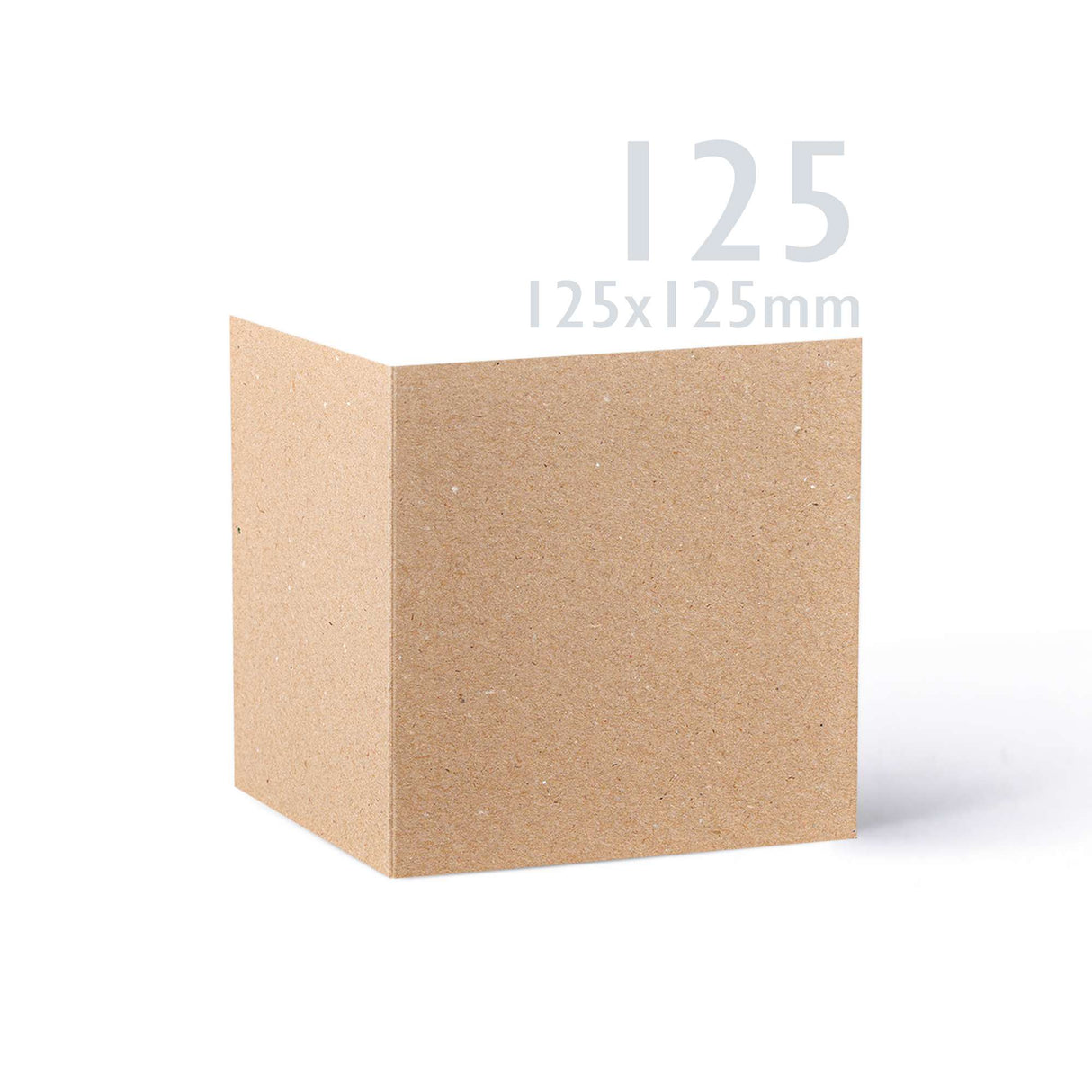 Cartes et enveloppes kraft - lot