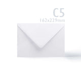 Cartes et enveloppes à texture martelée – lot