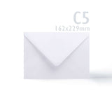 Cartes et enveloppes à texture lin – lot