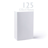 Cartes 300 g/m² et enveloppes blanches 100g/m² à texture lisse – lot