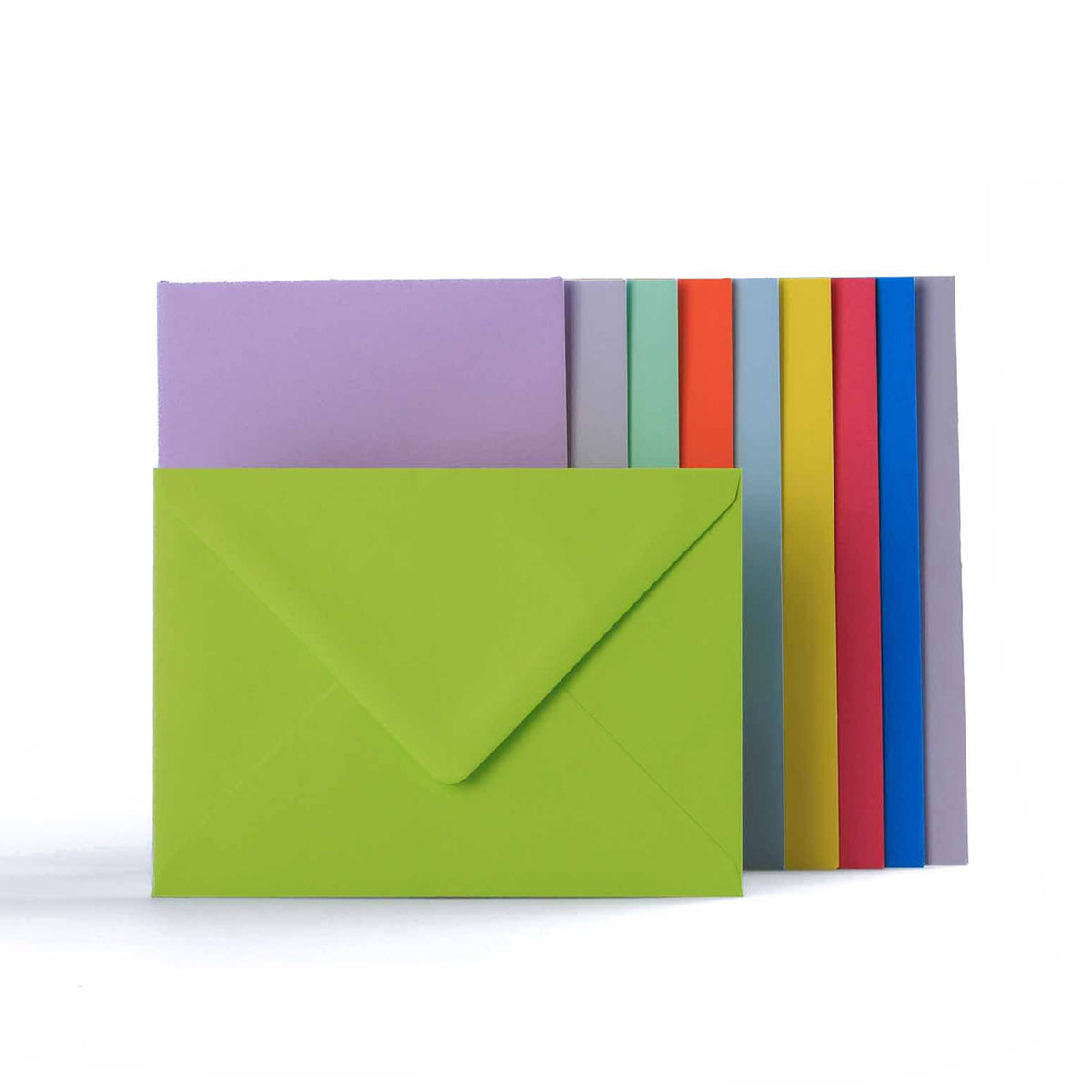 Enveloppes en 10 couleurs assorties, 100 g/m²