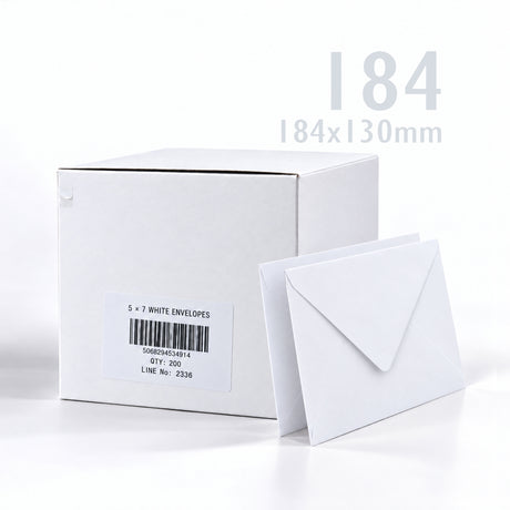 Enveloppes Blanches 100 g/m² lot de 200 pièces