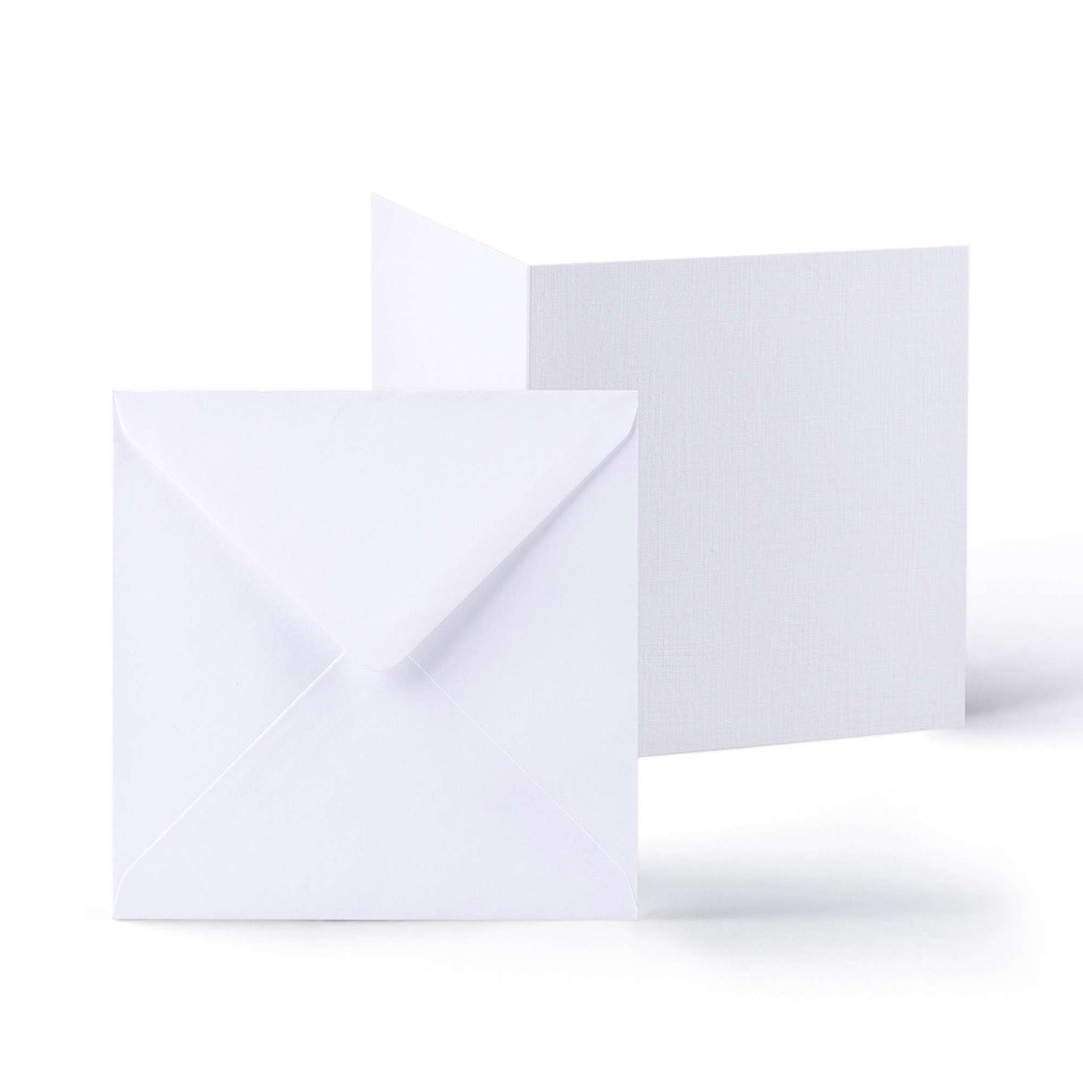 Cartes et enveloppes à texture lin – lot