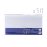 Cartes et enveloppes à texture lin – lot
