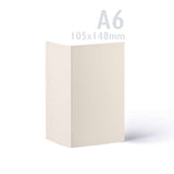 Cartes et enveloppes à texture lin – lot