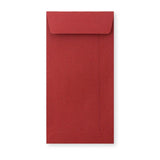 Enveloppe format poche rouge foncée 220x110 mm (DL)