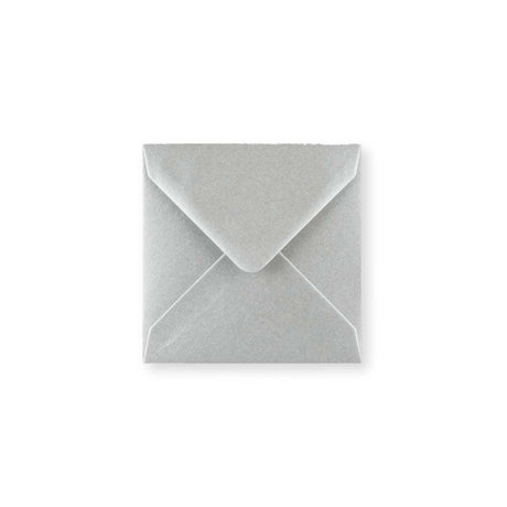 Enveloppe argent métalisée 116x116 mm