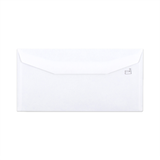 Enveloppe blanche avec impression intérieure – fenêtre 110x220mm (DL) 80gr/m²