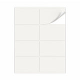 Lots d'étiquettes blanches ML - 100 feuilles