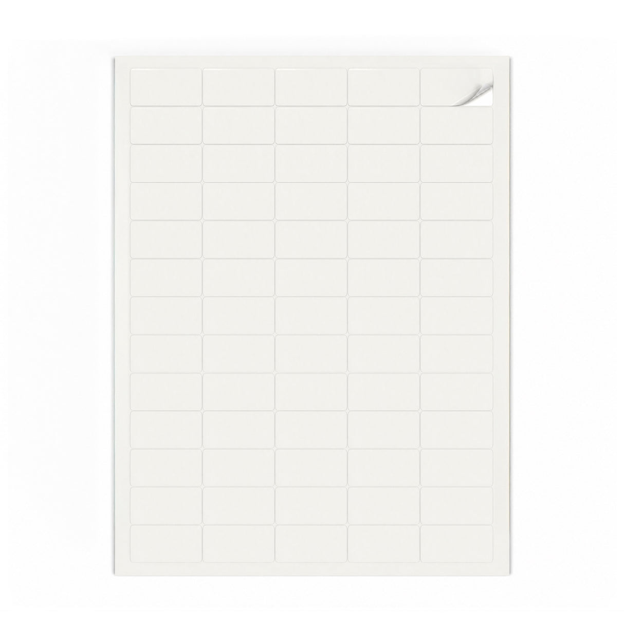 Lots d'étiquettes blanches XS - 100 feuilles
