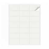 Lots d'étiquettes blanches S - 100 feuilles