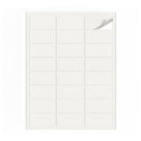 Lots d'étiquettes blanches S - 100 feuilles