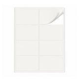 Lots d'étiquettes blanches ML - 100 feuilles