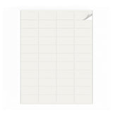 Lots d'étiquettes blanches XS - 100 feuilles