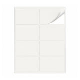 Lots d'étiquettes blanches ML - 100 feuilles