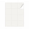 Lots d'étiquettes blanches ML - 100 feuilles