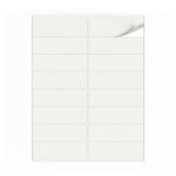 Lots d'étiquettes blanches M - 100 feuilles