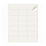 Lots d'étiquettes blanches S - 100 feuilles