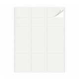 Lots d'étiquettes blanches S - 100 feuilles